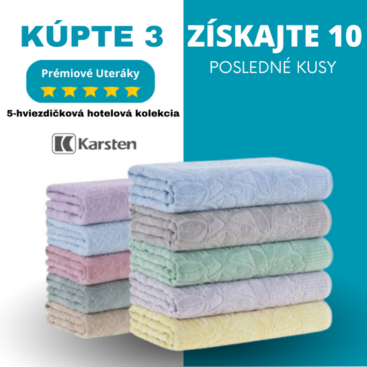 MEGA KIT s 10 super uterákmi - KÚP 3 ZÍSKAJ 10 (VÝPRODEJ - POSLEDNÝ DEŇ)